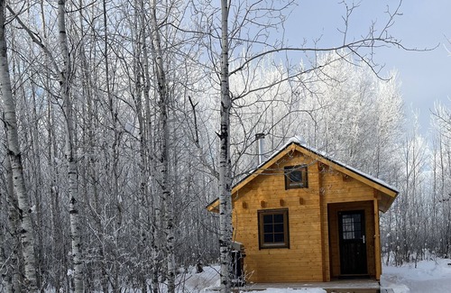 Manitoba Cabin | Solar off-grid with outdoor Pool, Sauna & cross-country ski trails