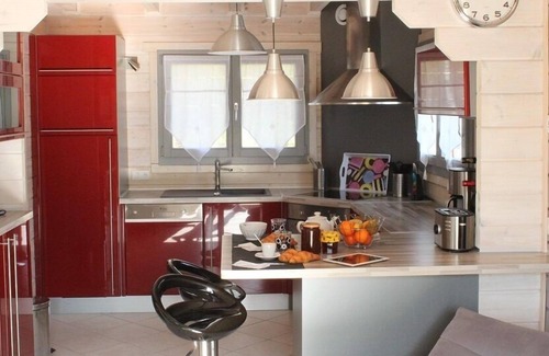 Saint-Nabord Ski Chalet | Solid wood chalet with designer and comfortable interior