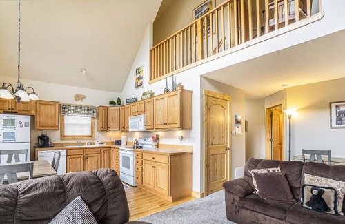 Estes Park Condo | Solitude Raven #2 - Mountain Condo with Fireplace