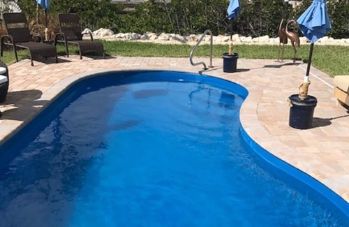 Marathon House | SOMBRERO BEACH LARGE 4/3 HOME w/HEATED POOL, 40 ft BOAT DOCK, BEACH NEARBY