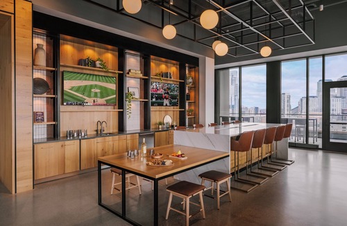 Warehouse District Apartment | Sonder at North Loop Green | One-Bedroom Apartment w/Balcony