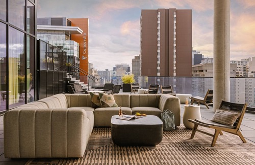 Downtown Montreal Apartment | Sonder Maisonneuve | Murphy Queen Studio Apartment w/Balcony