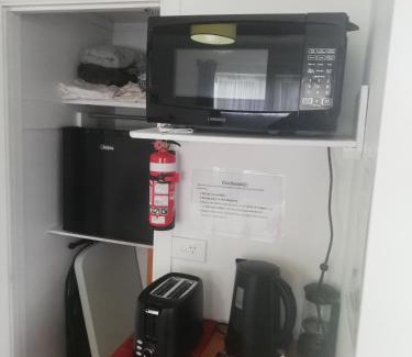 Hamilton Apartment | Songbird Sleepout with bathroom and mini kitchenette