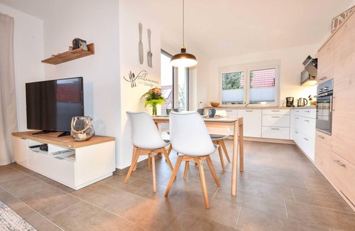 Korswandt Apartment | Sonnenpark 15 Inselzeit - fireplace - sauna - quiet location