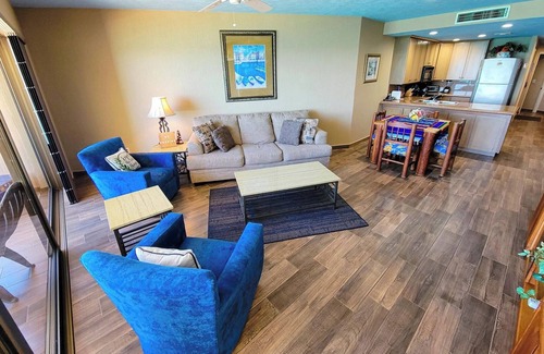 Puerto Penasco Condo | Sonoran Spa E602 - 2 BR Next to the Pool, High Speed Wi-Fi - Beachfront Upper Floor Luxury Condo