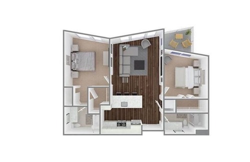 Mercer Island Apartment | Sophari | Mercer Isl 2BR | Ideal 4 Business 502