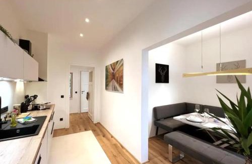 Neulindenau Apartment | Soul-Apartment Balkon PrivatParkplatz 2 Boxspringbetten 55Zoll TV WLAN