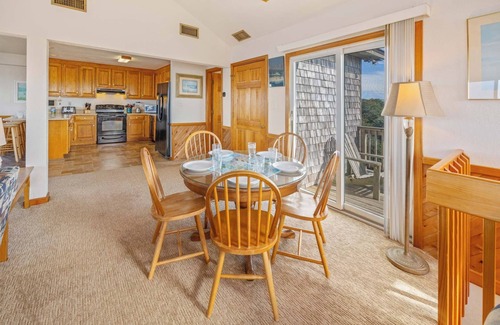 Spindrift Banks House | Soundfront Home in Salvo with Hot Tub, Easy Windsports Access, Screened Porch