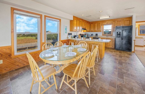 Spindrift Banks House | Soundfront Home in Salvo with Hot Tub, Easy Windsports Access, Screened Porch
