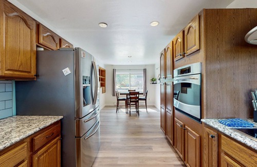Poulsbo House | Soundfront home with WiFi, washer/dryer, central AC, and enclosed yard