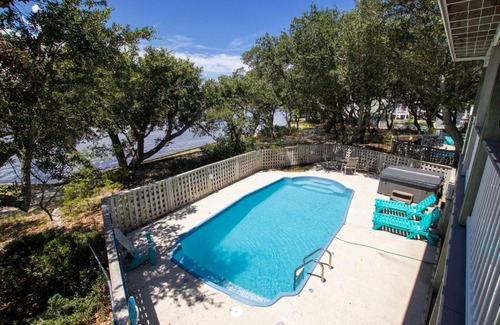 Corolla Light House | Soundfront, Sound views, Private Pool, Hot Tub! 509, Friday Harbor