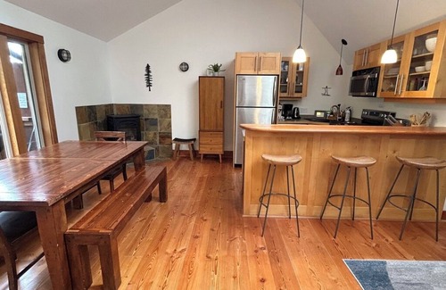 Tofino House | South Swell Tofino formerly Blue HeronnWaterfront home amid old growth cedars