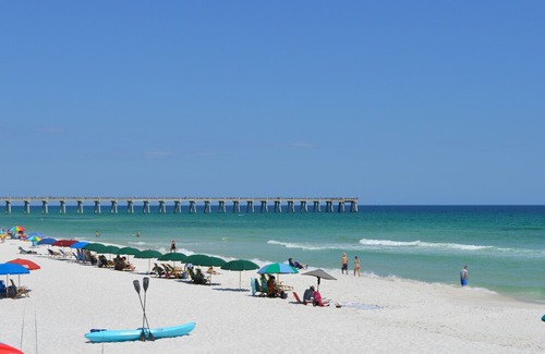 Navarre Beach House | Southern Breeze Townhome! 2 Bedroom Gulf Front End Unit!