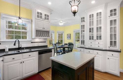 Nash County House | Southern Charm! Theater Room, Hot Tub, Game Space!