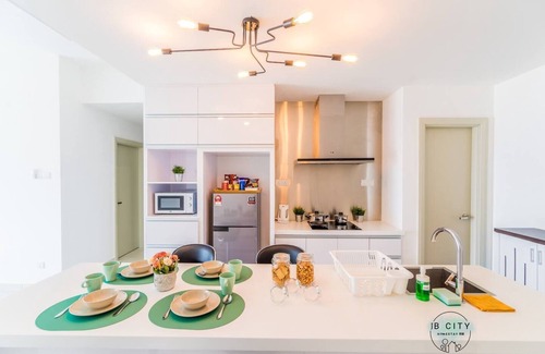 Central District Apartment | Southkey Mosaic 4pax (WIFI) 享受居 @ JB City Homestay
