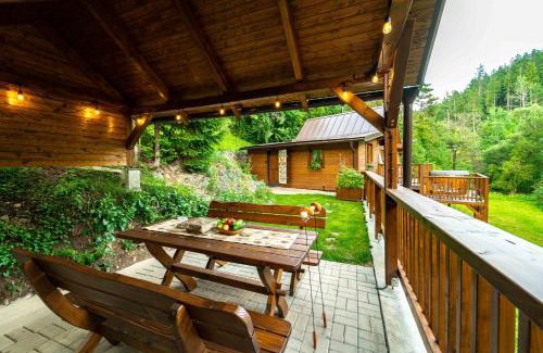 Smizany Cabin | SOVIA WELLNESS CHATA s jacuzzi kaďou a saunou, Čingov