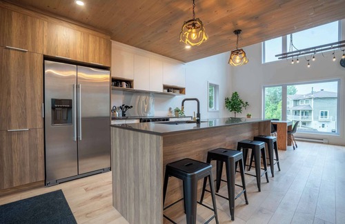 Saint Donat Ski Chalet | Spa, Babyfoot, Total comfort - Le Chouette Chalet