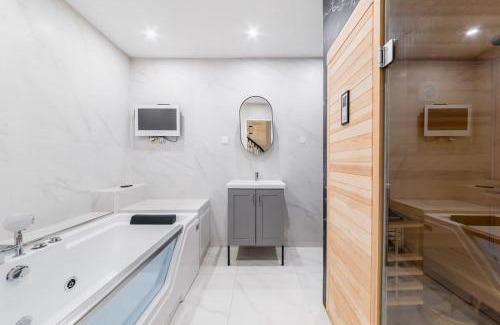 Epinettes Apartment | Spa prive a domicile - Sauna elegance a Paris 17
