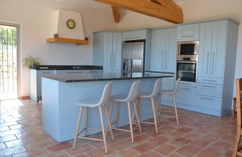La Grand-Chile Villa | Spacious, Relaxing, Views, 5 minutes to Valbonne, office area, air conditioning