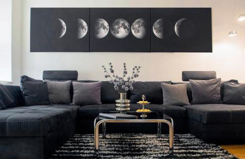Gera Apartment | SPACE AGE Design-Luxus-Apartment, Terrasse, Zentral