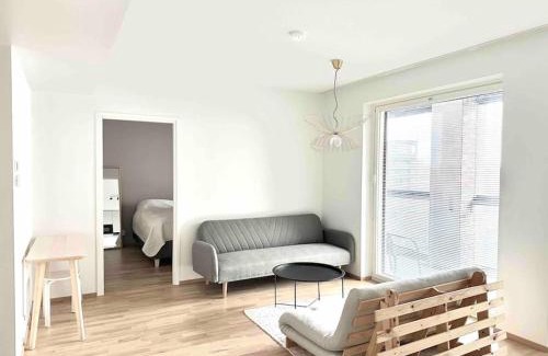 Keskinen District Apartment | Spacious 1BR With Balcony