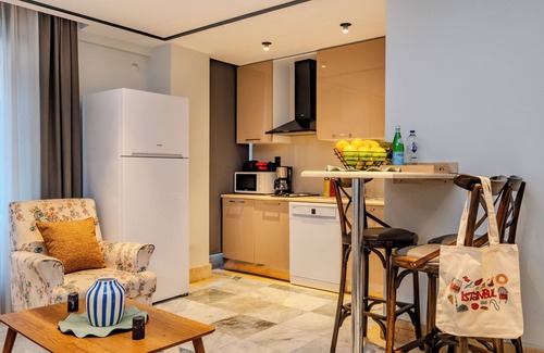 Cihangir Apartment | Spacious 2-bedroom apartment in marvelous Istanbul with AC