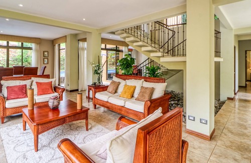 Esterillos House | Spacious 2-story home near the beach w/private outdoor pool, AC, patio, WiFi