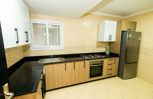 Heliopolis Apartment | Spacious 3-bedroom apartment Pool View Near the Airport