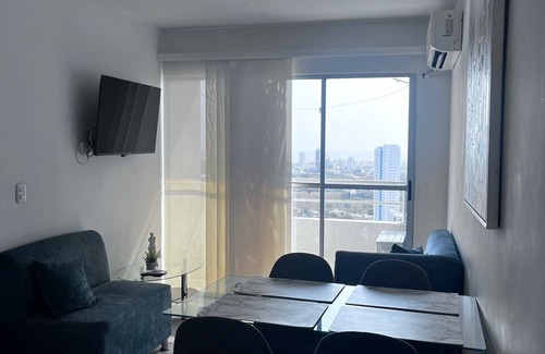 Torices Apartment | Spacious 3-bedroom apartment with fitness room and AC in welcoming Torices