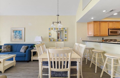 Midtown Ocean City Condo | Spacious 3 Bedroom Bayside Condo in Sunset Beach with Outdoor Pool!