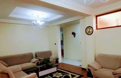 Bole Apartment | Spacious 3-bedroom apartment with free WiFi located in CMC Addis Ababa .