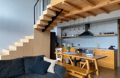 Kazbegi Apartment | Spacious 3-bedroom Loft in New Gudauri with Panoramic Views, Ski in Ski out
