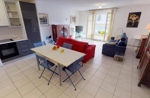 Old Town Apartment | Spacious 3-Room Apartment with Terrace and Parking in Central Menton