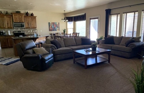 Hurricane House | Spacious 3000 sq ft Home Parking galore Next to Sand Hollow Reservoir A+location