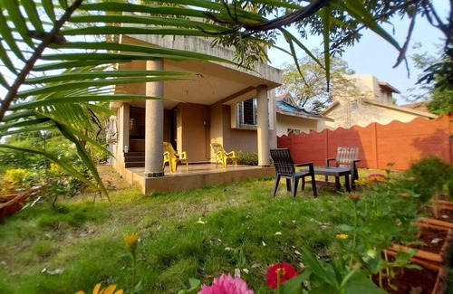 Karjat House | Spacious 3bhk Bungalow with Party Terrace, Porch seating and Clubhouse