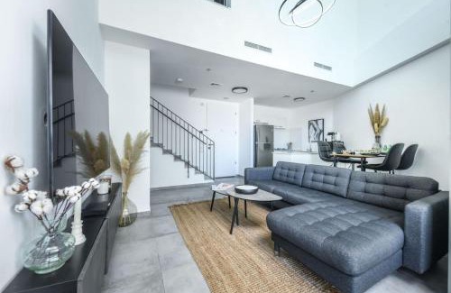 Tel Aviv Apartment | Spacious 3BR Duplex w Balcony in City Center with Mamad by Sea N' Rent