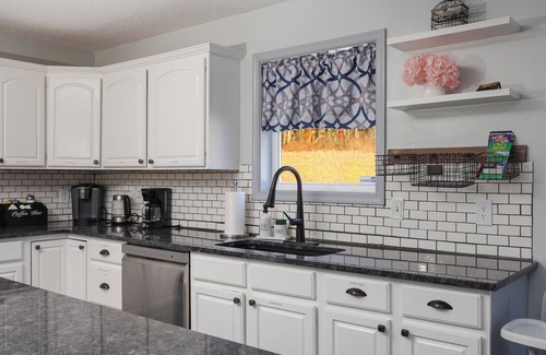 Long Pond House | Spacious 6-bedroom Pocono Home with Hot Tub, Game and Theater rooms, Fire Pit!