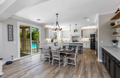San Tan Ranch House | Spacious 6BR Luxury Oasis: Heated Pool, Hot Tub, Game Room & Prime Location!