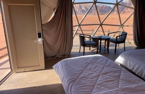 Wadi Rum Ski Chalet | Spacious 9-bedroom chalet in charming Wadi Rum Village with AC