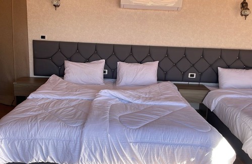 Wadi Rum Ski Chalet | Spacious 9-bedroom chalet in charming Wadi Rum Village with AC