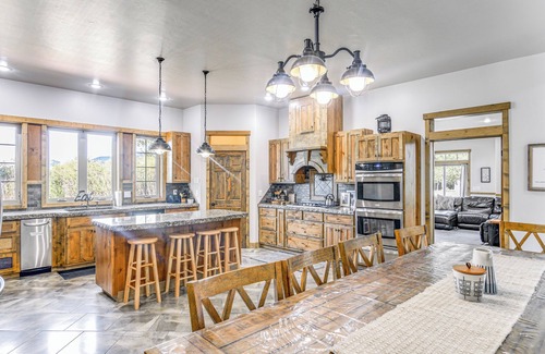 Afton House | Spacious Afton Home: Patio, Grill & Mountain Views