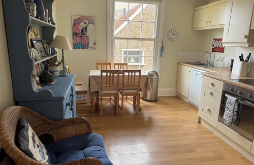 Seaview Apartment | Spacious apartment with sea views, pet friendly