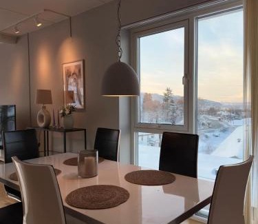 Trondheim Apartment | Spacious apartment with a great view and parking