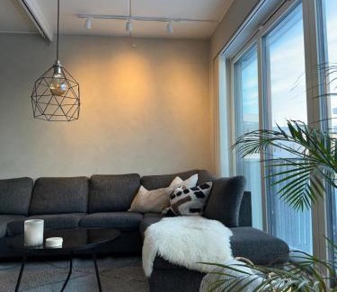 Trondheim Apartment | Spacious apartment with a great view and parking