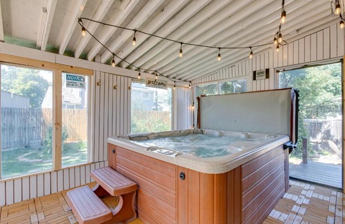 Aurora House | Spacious Aurora Retreat with Game Room and Hot Tub!