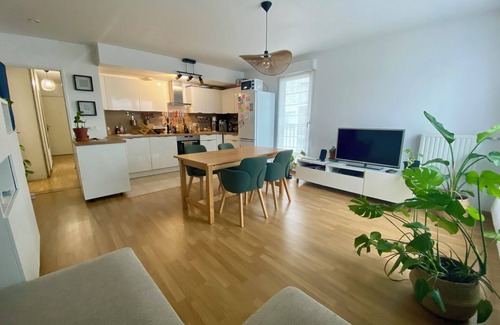 Saint-Ouen Apartment | Spacious & bright 67 m² apartment & balconies