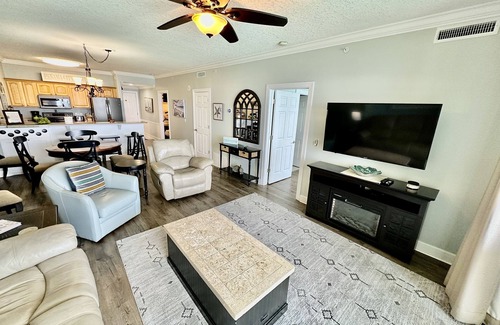 Panama City Beach Condo | Spacious Beach Front Condo with Oversized Balcony and Free Beach Chairs!
