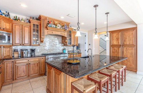 Sea Palm Village House | Spacious beachfront home with private pool, elevator, boardwalk & on-site pools
