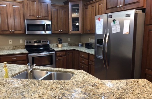 Arnolds Park Condo | Spacious Bridges Bay Condo with stunning lake views and 6 waterpark passes!