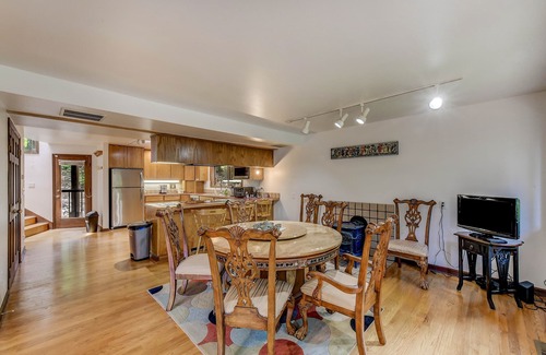 Lake City House | Spacious Cabin with hot tub, sauna, AC, loft, king bed, free parking